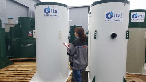 Аэрационная установка для очистки сточных вод Итал Био (Ital Bio)  Антей 4 Лонг ПР