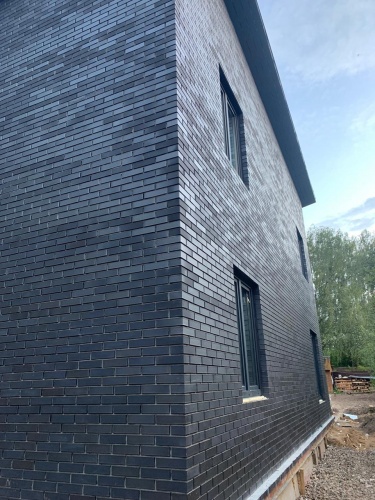 ОБЛИЦОВОЧНЫЙ КИРПИЧ RECKE 5-32-00-2-00 ФАКТУРНЫЙ ЧЕРНЫЙ 1НФ